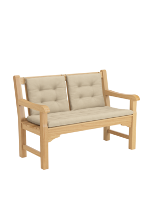 Rückenkissen Summerfield / Hestercombe Bank 120 / 125 Seesand, 2er-Set