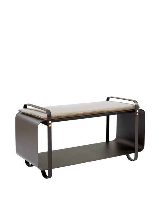 Vero Kaminholzbank inkl. Kissen