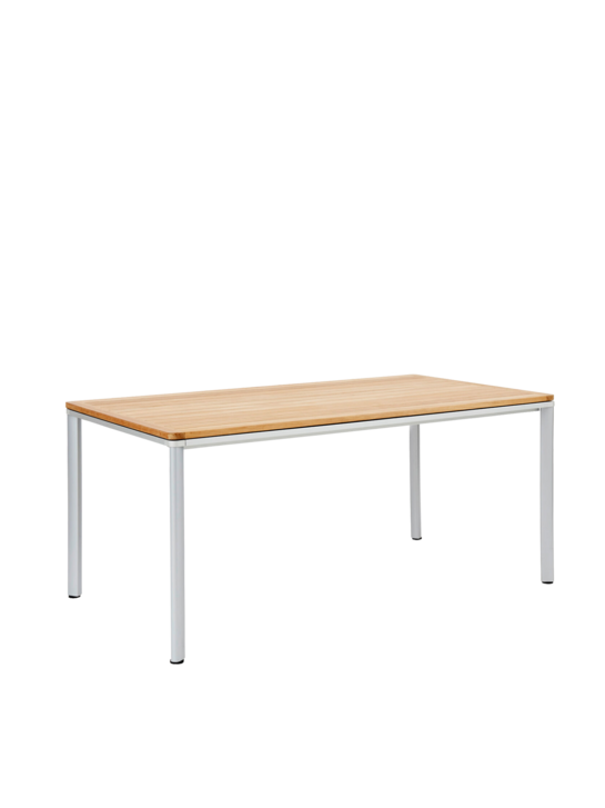 Portland Tisch Aluminium/Teak