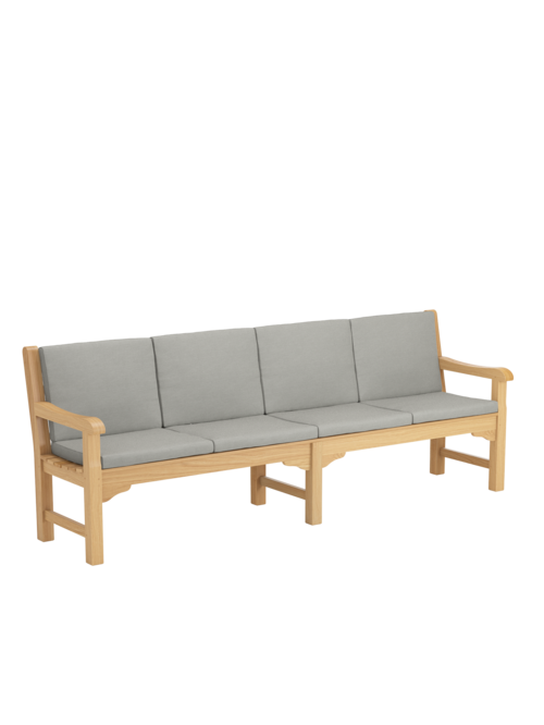 Rückenkissen Summerfield / Hestercombe Bank 240 Stone, 4er-Set