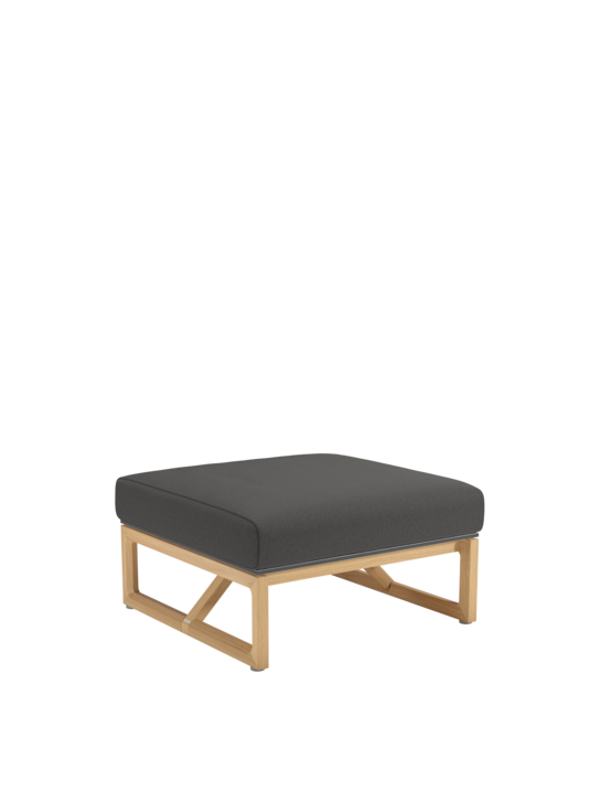 Trey Lounge Hocker inkl. Auflage Anthrazit