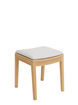 Sitzkissen Valencia Hocker Crystal mit Keder