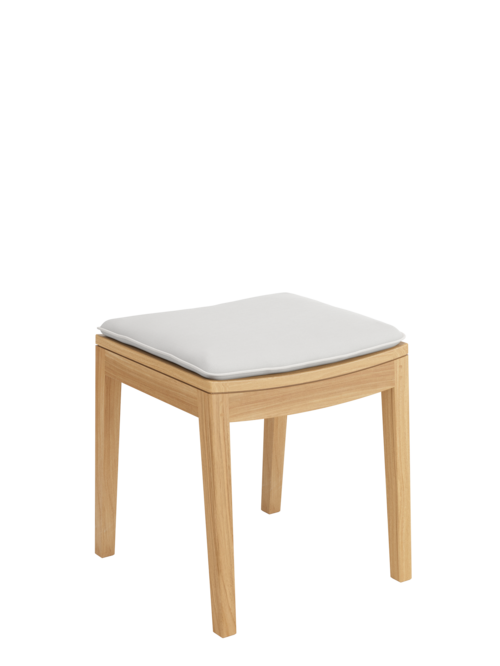 Sitzkissen Valencia Hocker Crystal mit Keder