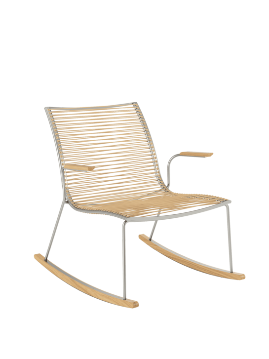 Pan Schaukelstuhl Braun