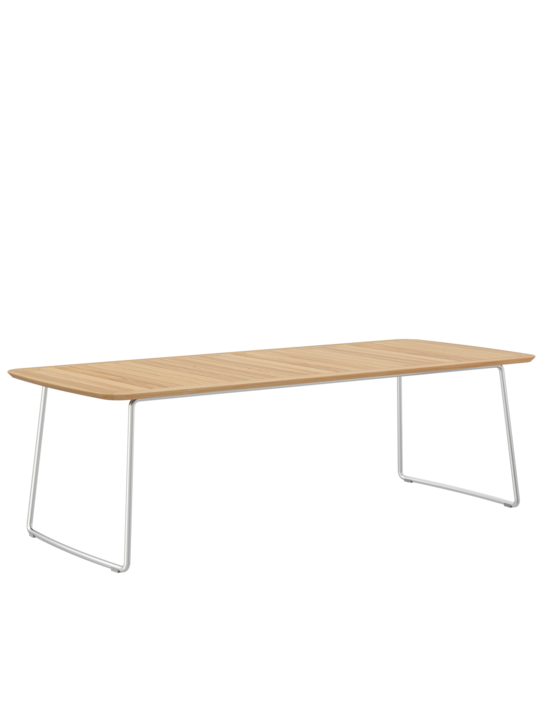 Amari Tisch Edelstahl/Teak