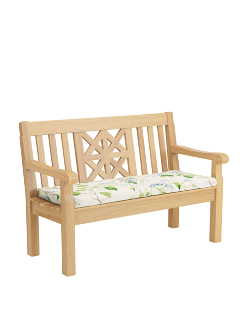 Sitzkissen Summerfield / Hestercombe Bank 120 / 125 Hortensia Blau, 2er-Set