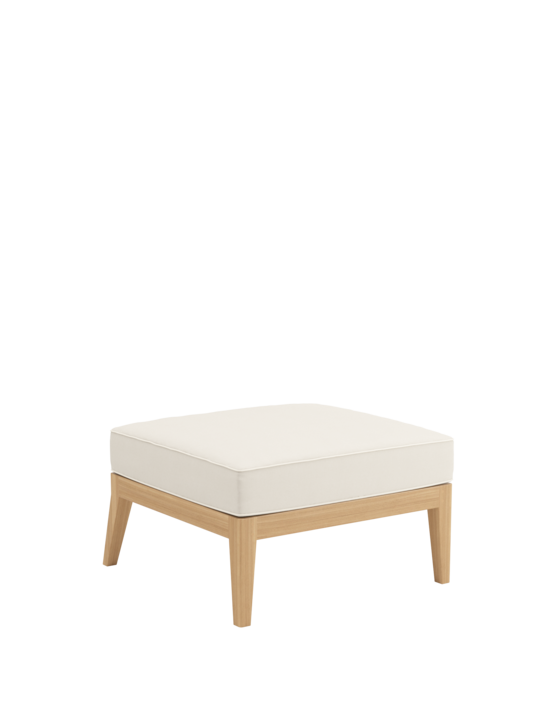 Valencia Lounge Element ohne Lehne inkl. Auflage Linum/Keder Pearl