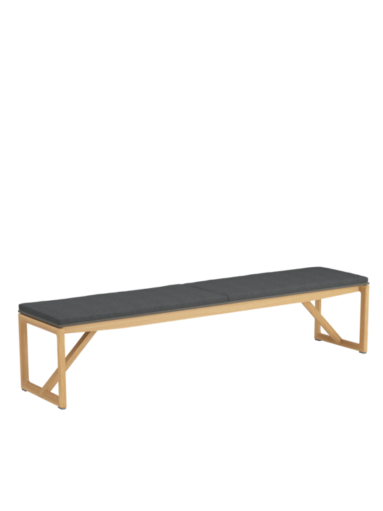 Sitzauflage Trey Bank 210 lehnenlos Anthrazit