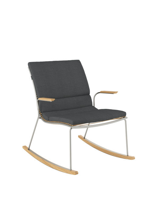 Auflage Pan Schaukelstuhl Anthrazit