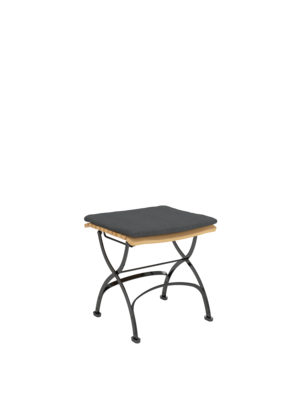 Sitzkissen Hocker Anthrazit