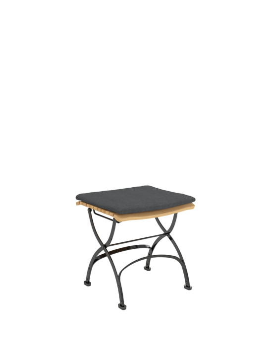 Sitzkissen Hocker Anthrazit