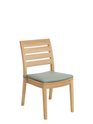 Sitzkissen Valencia Stuhl Mineral mit Keder