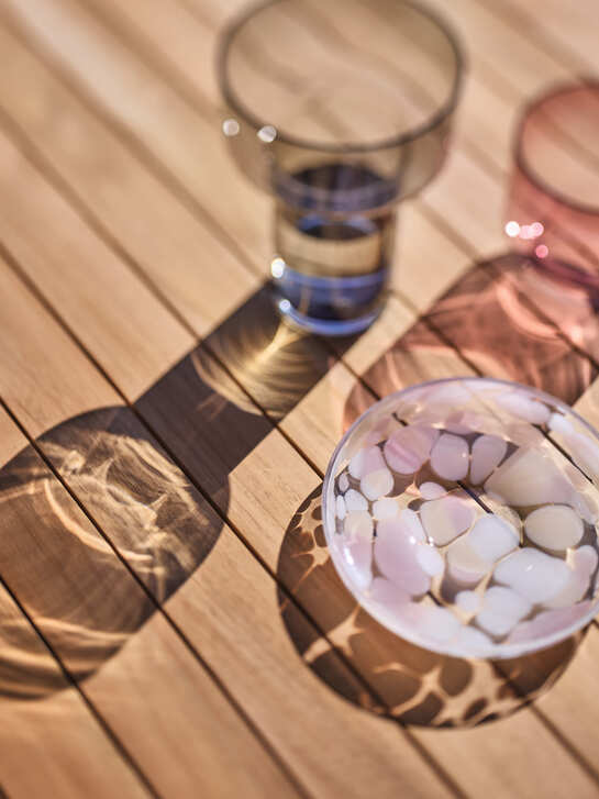 Portland Tisch Edelstahl/Teak