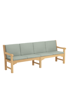 Rückenkissen Summerfield / Hestercombe Bank 240 Mineral, 4er-Set