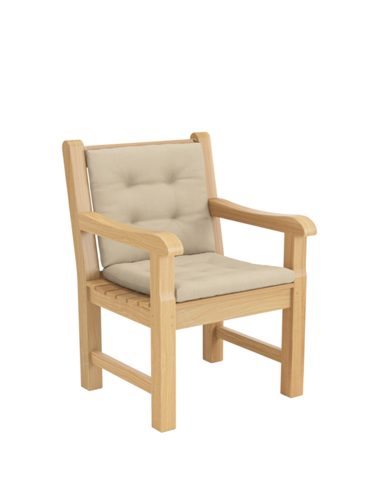 Rückenkissen Summerfield / Hestercombe Armlehnstuhl Seesand