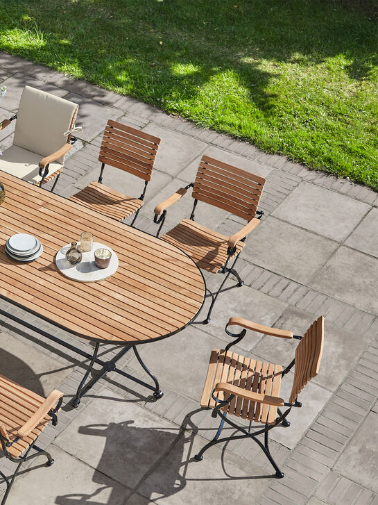 Fontenay Tisch Teak oval