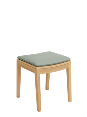 Sitzkissen Valencia Hocker Mineral mit Keder