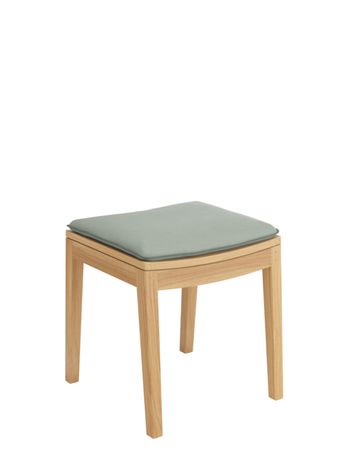 Sitzkissen Valencia Hocker Mineral mit Keder