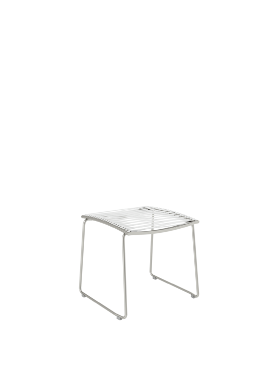 Pan Hocker für Stuhl Weiß