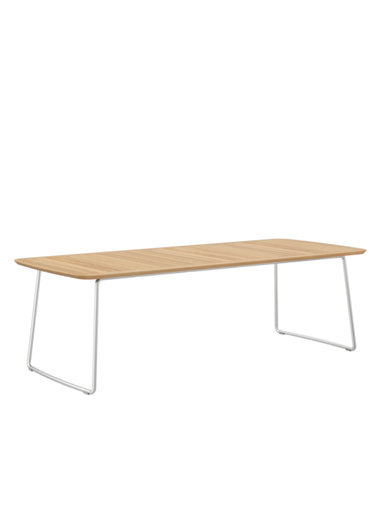Amari Tisch Edelstahl/Teak
