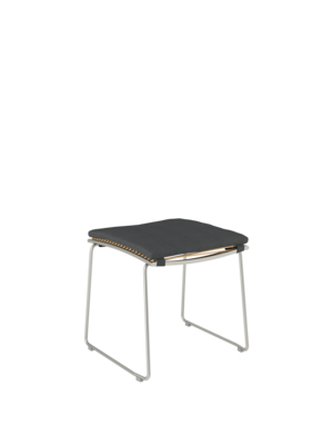 Auflage Pan Hocker für Stuhl Anthrazit