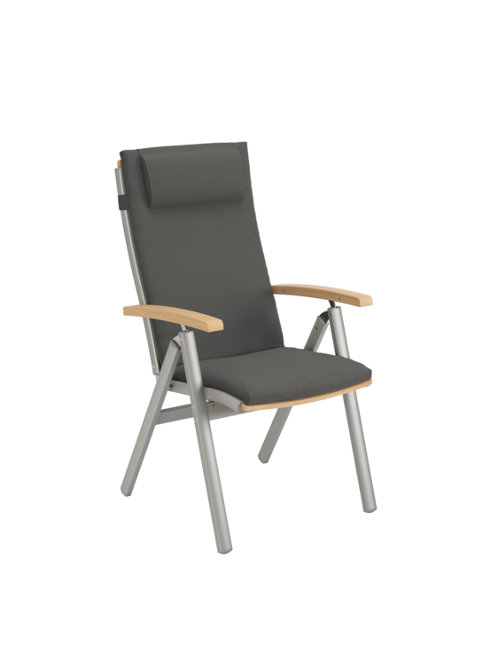 Auflage Monterey Silk Recliner Anthrazit, 2-tlg.